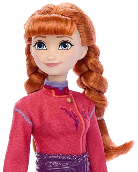 Disney Karlar Ülkesi Anna ve Kurt Yavrusu Figür Seti JFG17 - Resim 3