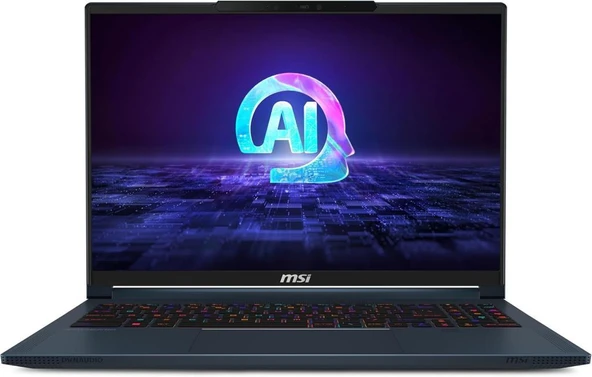 MSI Stealth 16 AI Studio A1VGG-035TR Ultra 9 185H 32 GB 2 TB SSD RTX4070 16" WQXGA Gaming Laptop ürün görseli 1