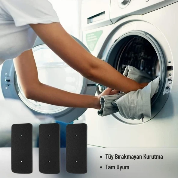 Çamaşır Kurutma Makinesi Sünger Filtresi 3'lü, Vestel KMEXXL8600, 9614TKT ile Uyumlu - Resim 3