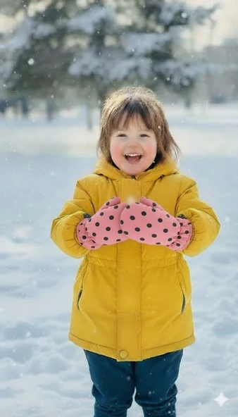 KİTTİ 420-12 1-3 YAŞ KAR KAYAK ELDİVENİ - Resim 3