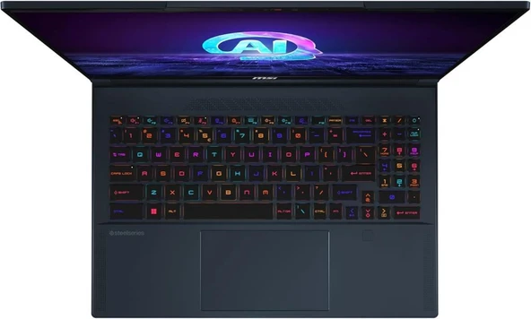 MSI Stealth 16 AI Studio A1VGG-035TR Ultra 9 185H 32 GB 2 TB SSD RTX4070 16" WQXGA Gaming Laptop - Resim 7