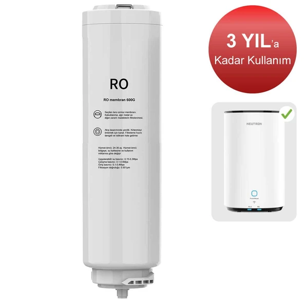 Neutron NTL-SU60WB Akıllı Su Arıtma Cihazı Ro Ters Ozmoz Filtresi ürün görseli 1
