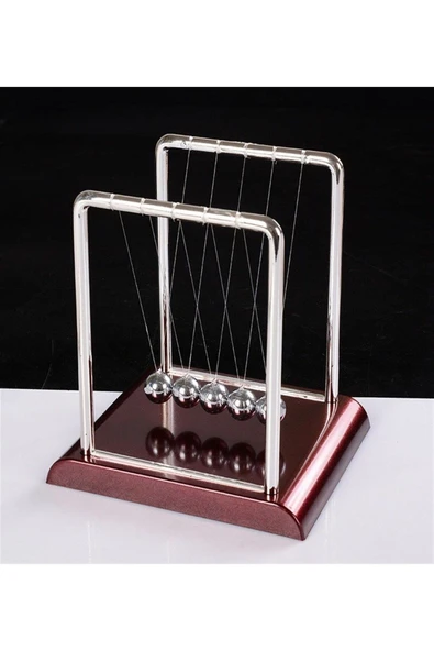 Dekoratif Ofis Hediyesi 3'LÜ Masa Set Newton Topu Manyetik Kum Saati Kristal Dünya Küresi Hediye Set - Resim 5