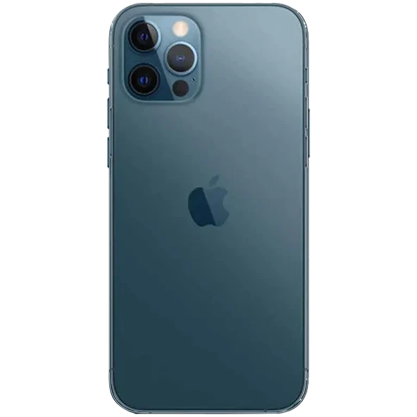 Yenilenmiş iPhone 12 Pro Max 128 GB Pasifik Mavisi Cep Telefonu (12 Ay Garantili) - B Kalite - Resim 3