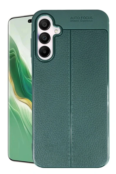 LitaeTrend Samsung Galaxy A15 4G Kılıf Auto Focus Kapak - Koyu Yeşil ürün görseli 1