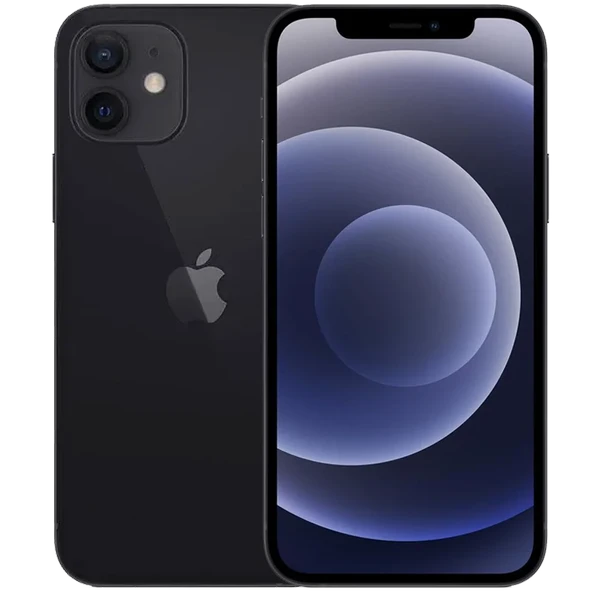 Yenilenmiş iPhone 12 64 GB Siyah Cep Telefonu (12 Ay Garantili) - B Kalite ürün görseli