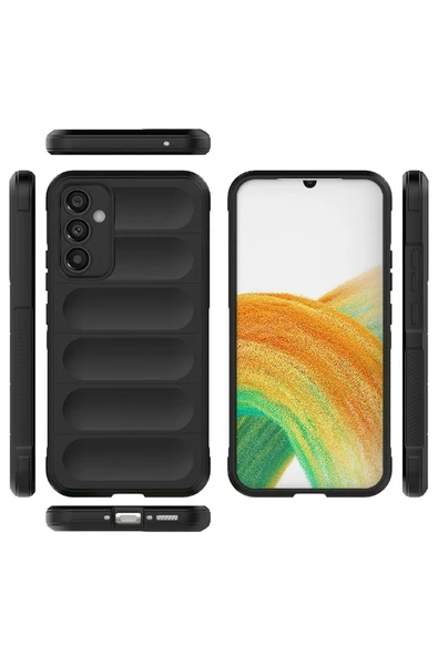 LitaeTrend Samsung Galaxy A25 5G Kılıf Optimum Silikon - Siyah - Resim 2