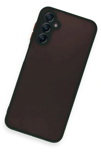 LitaeTrend Samsung Galaxy A55 5G Kılıf Montreal Silikon Kapak - Siyah - Resim 3