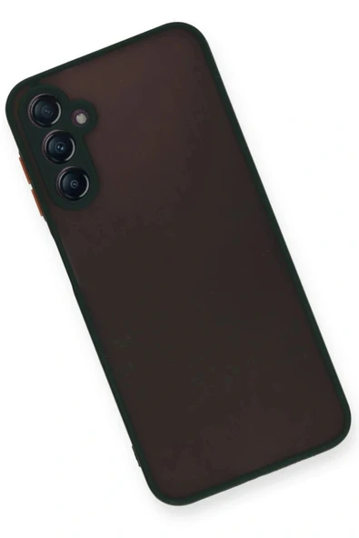 LitaeTrend Samsung Galaxy A55 5G Kılıf Montreal Silikon Kapak - Siyah - Resim 2