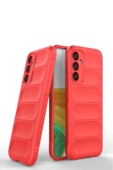 LitaeTrend Samsung Galaxy A25 5G Kılıf Optimum Silikon - Kırmızı - Resim 4