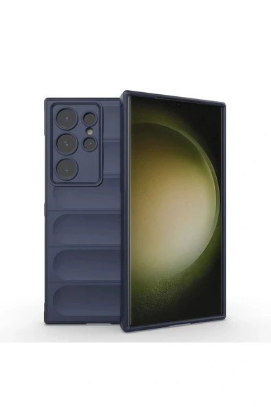 LitaeTrend Samsung Galaxy S24 Ultra Kılıf Optimum Silikon - Lacivert ürün görseli 1