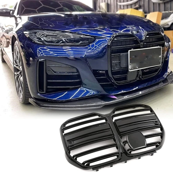 BMW G26 G23 UYUMLU M4 PANJUR PARLAK SİYAH 2020+ - Resim 2