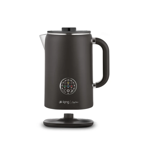 KING KCM387 ÇAYSTAR DİJİTAL ÇAY MAKİNESİ SİYAH - Resim 3