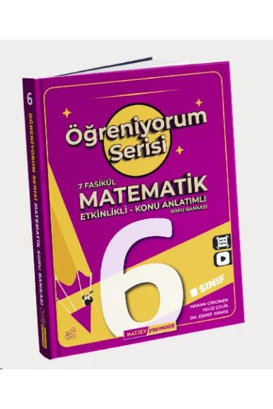 6. Sınıf Matematik Öğreniyorum Serisi 2025-2026 ürün görseli