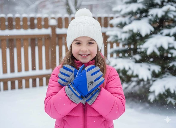 KİTTİ 421-15 4-7 YAŞ KAR KAYAK ELDİVENİ - Resim 3