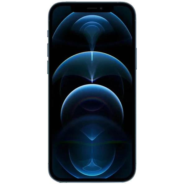 YENİLENMİŞ APPLE IPHONE 12 PRO 256GB PASİFİK MAVİSİ CEP TELEFONU (12 AY GARANTİLİ) - D KALİTE - Resim 2