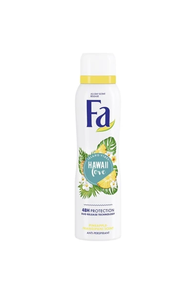 Fa HAWAİİ LOVE KADIN DEO SPREY 150 ML ürün görseli 1