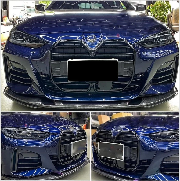 BMW G26 G23 UYUMLU M4 PANJUR PARLAK SİYAH 2020+ - Resim 3