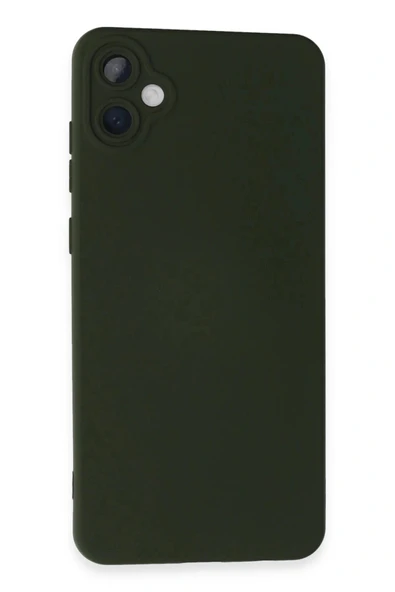 LitaeTrend Samsung Galaxy A05 Kılıf Nano içi Kadife Silikon - Koyu Yeşil ürün görseli 1