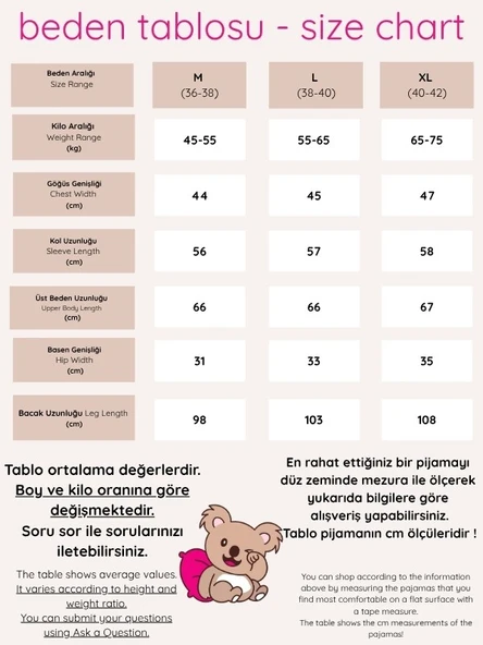 Kadın Sarı Çiçek Desen Mevsimlik Pamuklu Penye Uzun Kol Cepli Pijama Takımı-Slim Fit Dar Kalıp - Resim 2