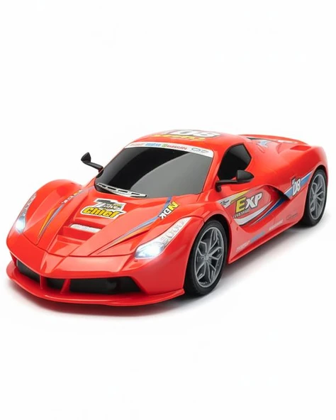 Ctoys Uzaktan Kumandalı 1:16 Spor Araba Kırmızı 89943A - Resim 3