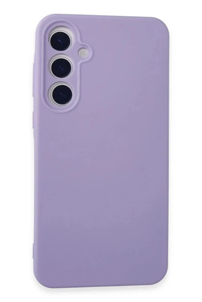 LitaeTrend Samsung Galaxy A55 5G Kılıf Nano içi Kadife Silikon - Lila ürün görseli 1