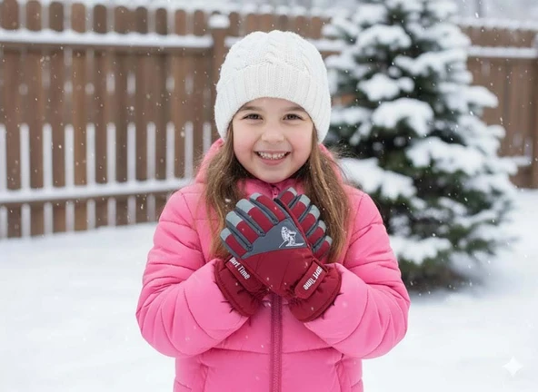 KİTTİ 421-15 4-7 YAŞ KAR KAYAK ELDİVENİ - Resim 2