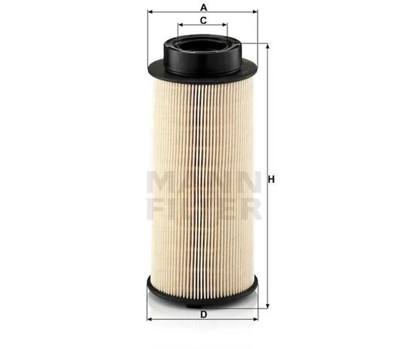 Scanıa Truck Yakıt Filtresi Scanıa 4-Seri 124 00>08 P.g.r.t.-Seri 04> İrizar 06> - Mann Pu941/1x - Resim 1