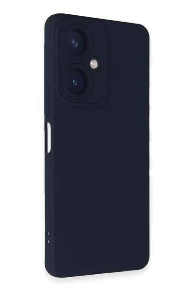 LitaeTrend Vivo Y27 Kılıf Nano içi Kadife Silikon - Lacivert - Resim 2