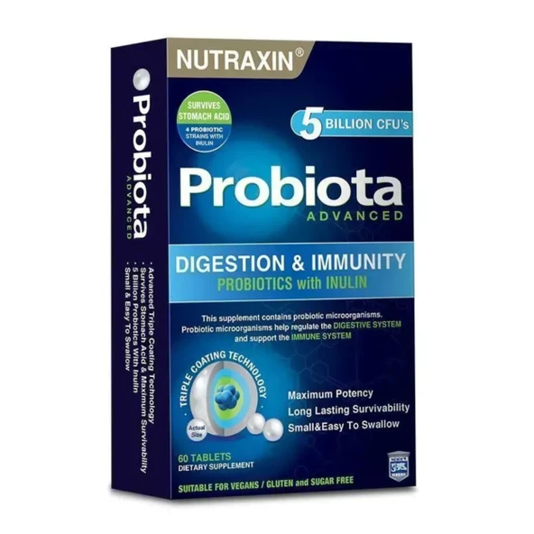 Nutraxin Probiota Advanced - Probiyotik Takviyesi 60 Tablet ürün görseli