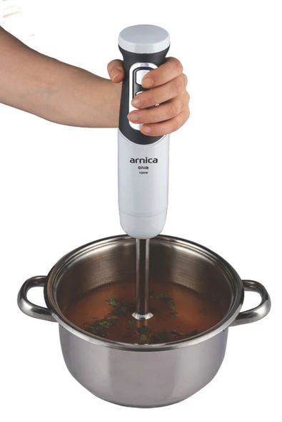 Arnica Diva GH21590 1200 W El Blender Seti Beyaz - Resim 7