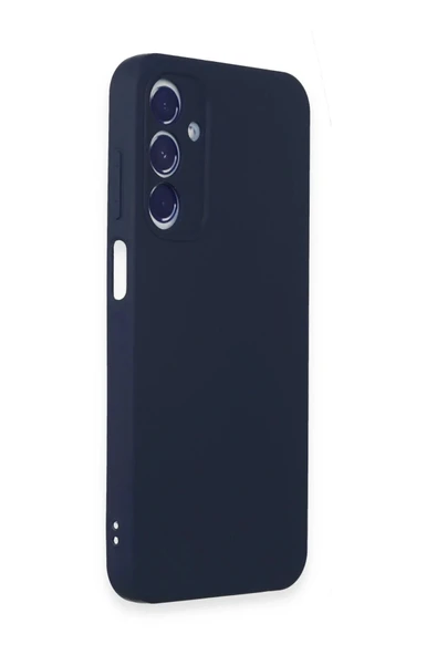 LitaeTrend Samsung Galaxy A35 5G Kılıf First Silikon - Lacivert - Resim 2