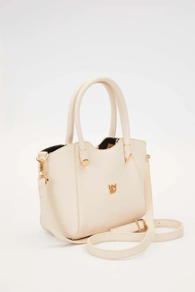 Levidor Krem Kadın Omuz Çantası 930538 - Resim 2