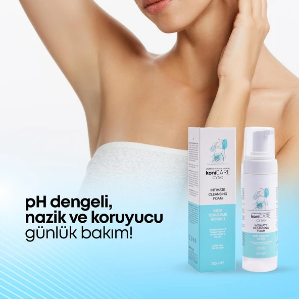 KONİCARE GYNO İNTİM TEMİZLİĞİ KÖPÜĞÜ 200 ML ürün görseli 1