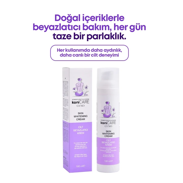 KONİCARE GYNO CİLT BEYAZLATICI KREMİ 100 ML - Resim 4