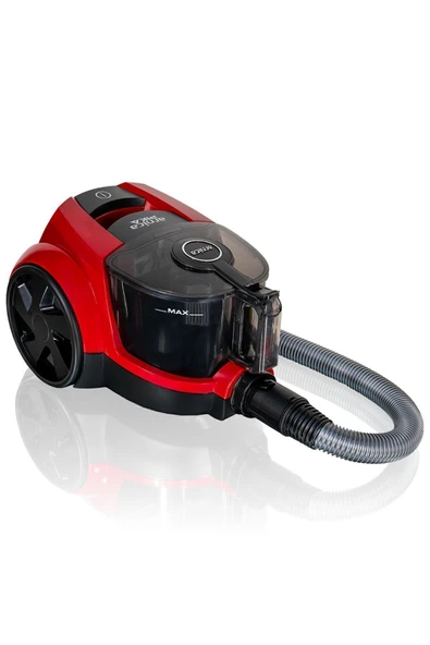 Arnica YENİ Pika ET14414 CYCLONE MAX Toz Torbasız Elektrikli Süpürge Kırmızı - Resim 2