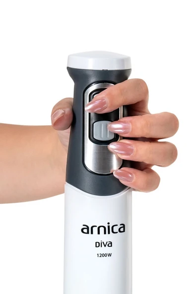 Arnica Diva GH21594 El Blender Beyaz - Resim 2