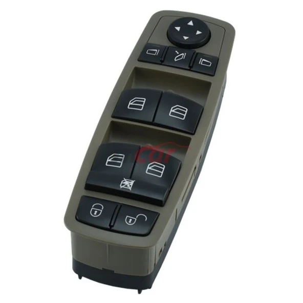 Mercedes Cam Acma Salteri On Sol (komple, Kahverengi, Ayna Katlamalı) A-Class W169 04>12 B-Class W245 05>11 - Kraw An-538b ürün görseli