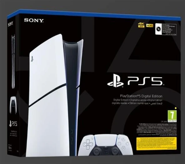 Sony PS5 Slim Dijital Versiyon Oyun Konsolu - Resim 2