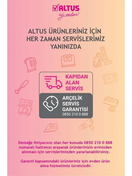 Altus HandyGo AL 5533 A 2'si 1 Arada Ütü & Kırışık Giderici Antrasit - Resim 5