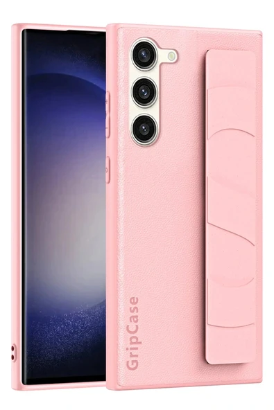 LitaeTrend Samsung Galaxy S24 Kılıf Data Kapak - Pudra - Resim 2