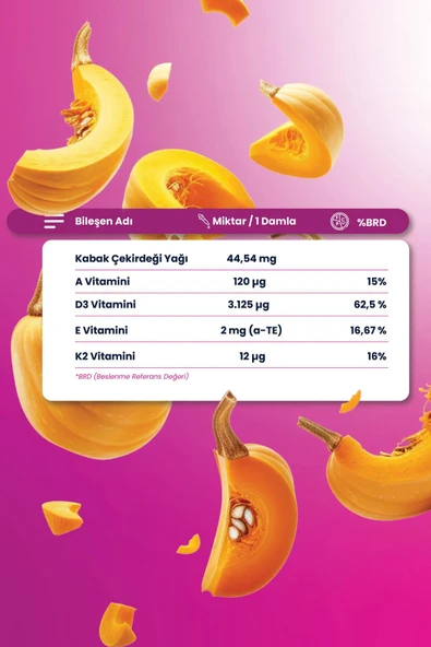 More Than Adek Kids Multivitamin Damla 30 ml 2 Adet - Resim 4