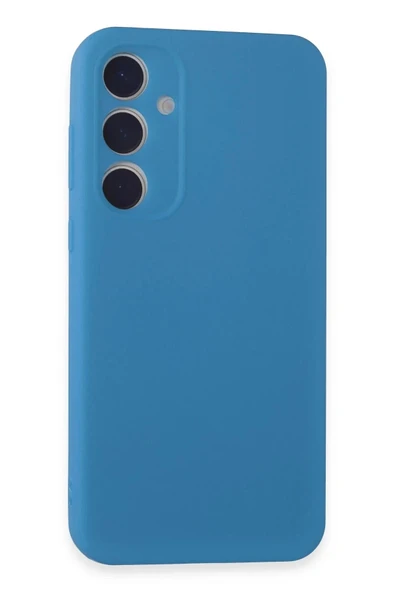 LitaeTrend Samsung Galaxy A15 4G Kılıf First Silikon - Mavi ürün görseli 1