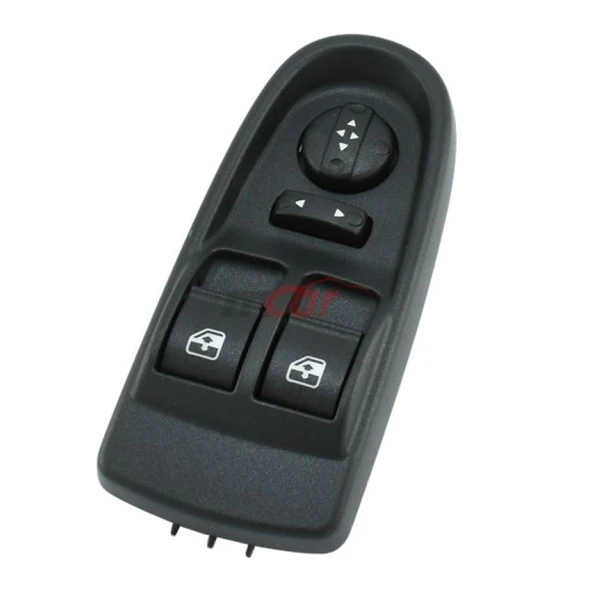 İveco Ticarı Cam Anahtarı (dugmesi) Ciftli Sol Daıly 12>14 Cerceveli (ayna Ayarlı) - Kraw An-1240 ürün görseli