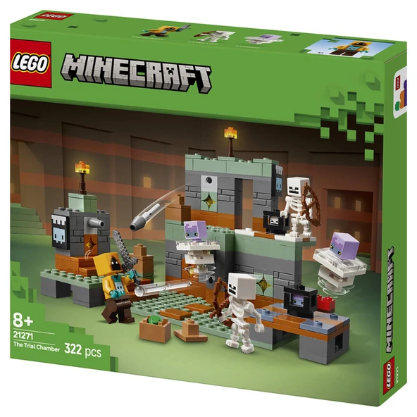 Orjinal Lego Minecraft Sınama Odası Lego Minecraft 21271 - Resim 2