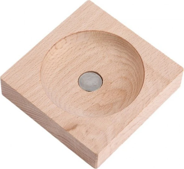 Ahşap Mıknatıslı Kum Saati Ev Ofis Dekoratif Hediyelik Ahşap Altlı Manyetik Mıknatıslı Kum Saati - Resim 3