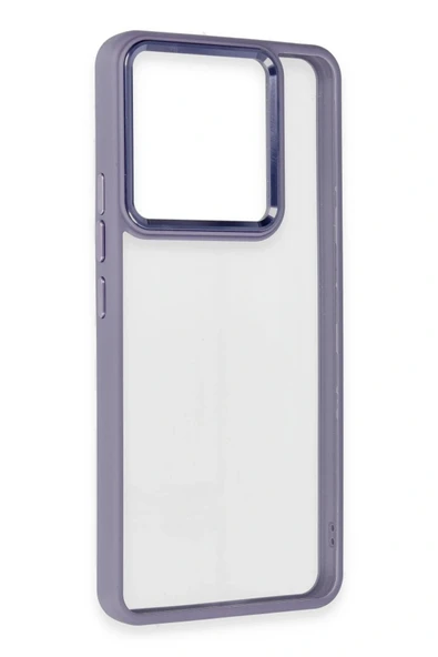 LitaeTrend Xiaomi Redmi Note 13 4G Kılıf Power Silikon - Lila - Resim 2