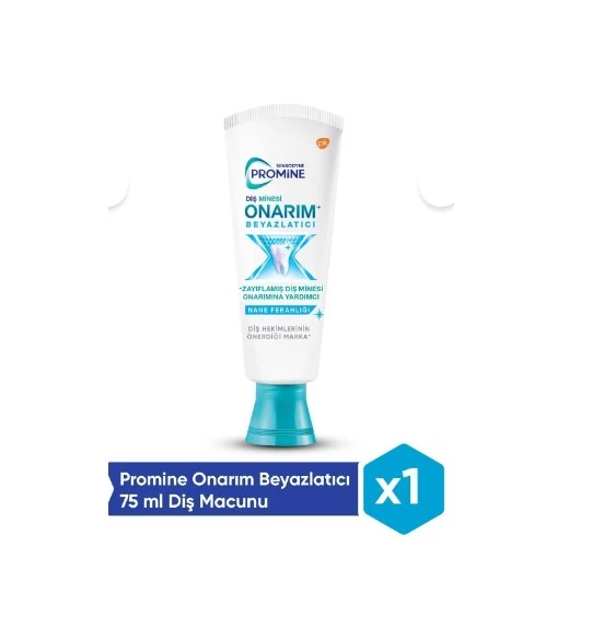 SENSODYNE  DİŞ MACUNU PROMİNE 75ML-ONARIM EKSTRE FERAH ürün görseli 1