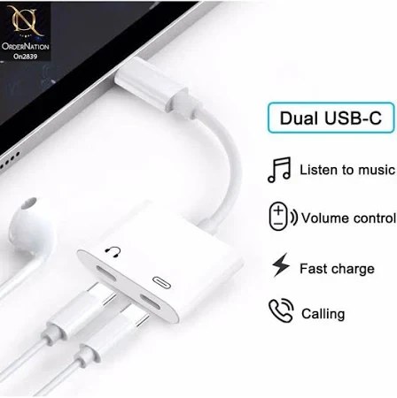 POWERWAY USB-C TO CHARGE HANDSFREE ADAPTER - Resim 2