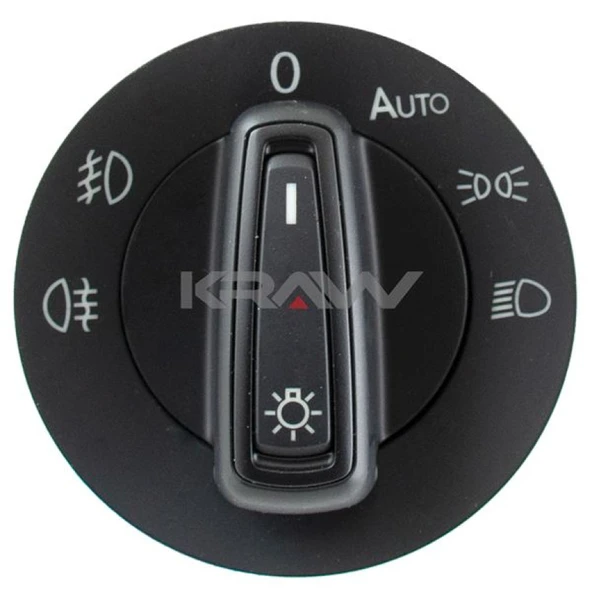 Vag Far Anahtarı (comıgn Home Ozelligi Var)  Fabıa 15> Octavıa 13>21 Rapıd 13> - Kraw An-1469 ürün görseli